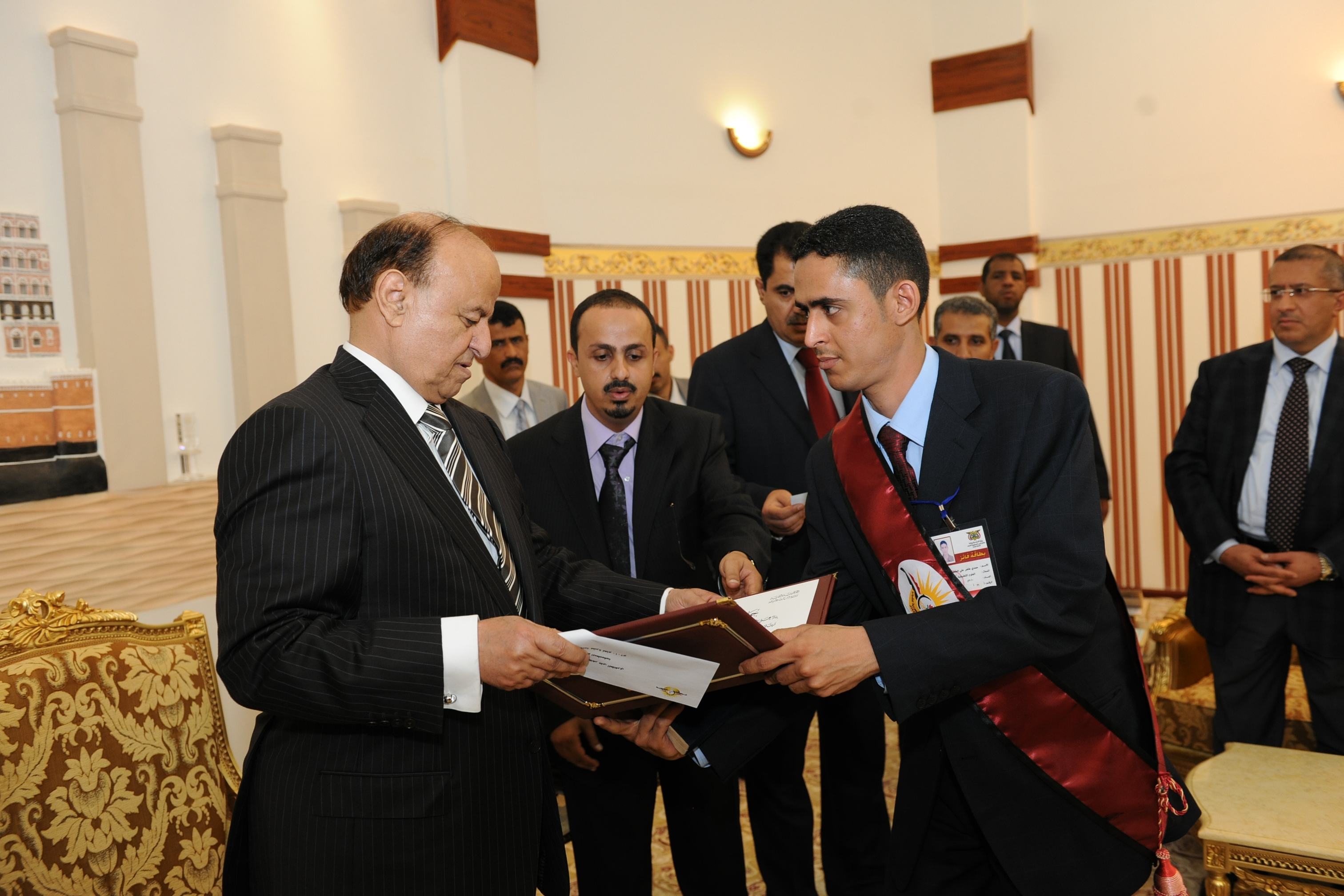 ceremony photo-The Prize of the President of the Republic of Yemen in Applied Sciences